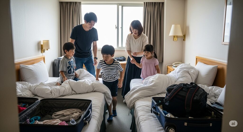 「ダブルベッド2台」は罠?台北ホテル4人部屋の現実