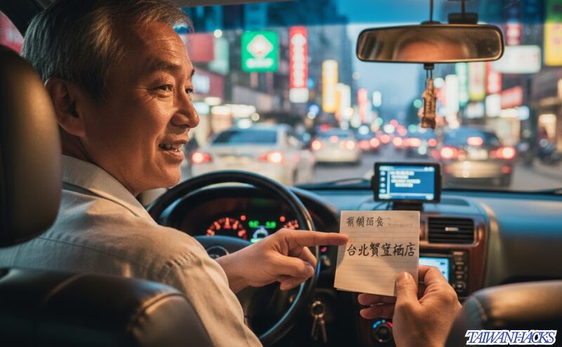 行き先メモが最強!タクシー・MRT乗車術