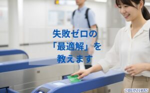 台湾のMRT改札を悠遊カード（EasyCard）で通過する女性旅行者